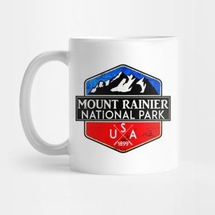 MOUNT RAINIER NATIONAL PARK WASHINGTON 1899 HIKING CAMPING CLIMBING Mug